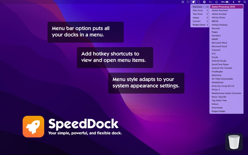 Screenshot #3 pour SpeedDock