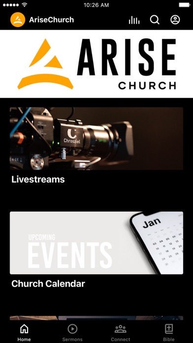 Arise Church NC Screenshot