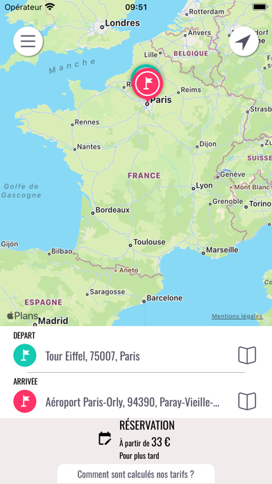 Mon-Chauffeur Screenshot