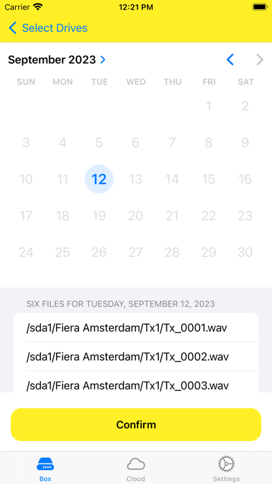 Viviana Cloud Screenshot