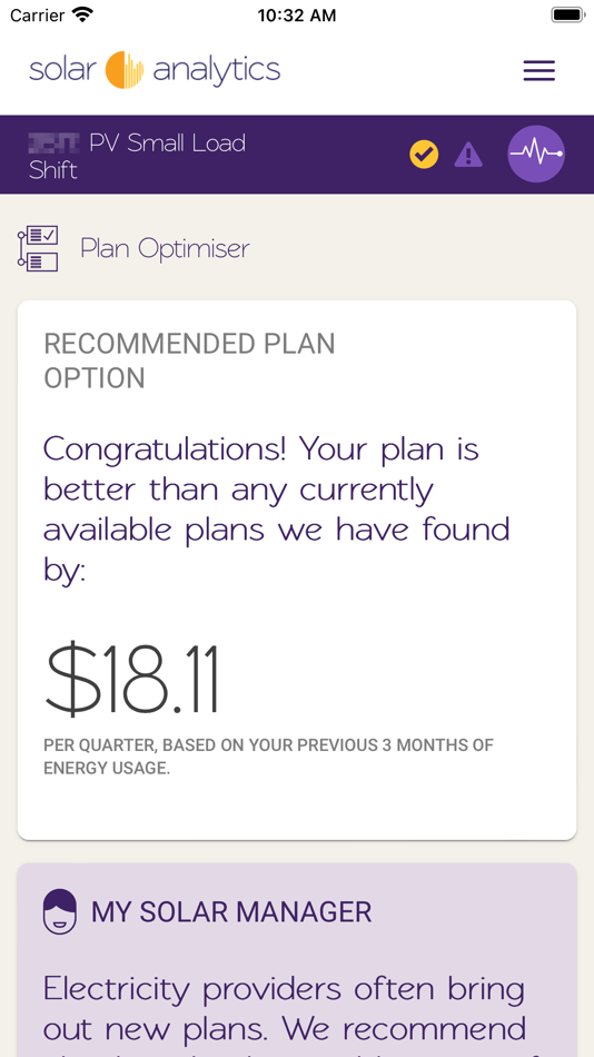 #3. My Solar (iOS) 由: Solar Analytics