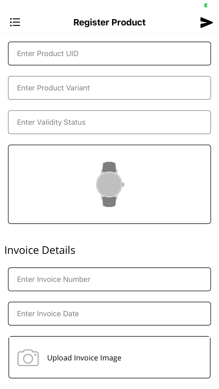 Warranty Registration