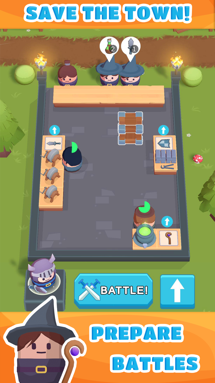 Hero Blacksmith Idle RPG