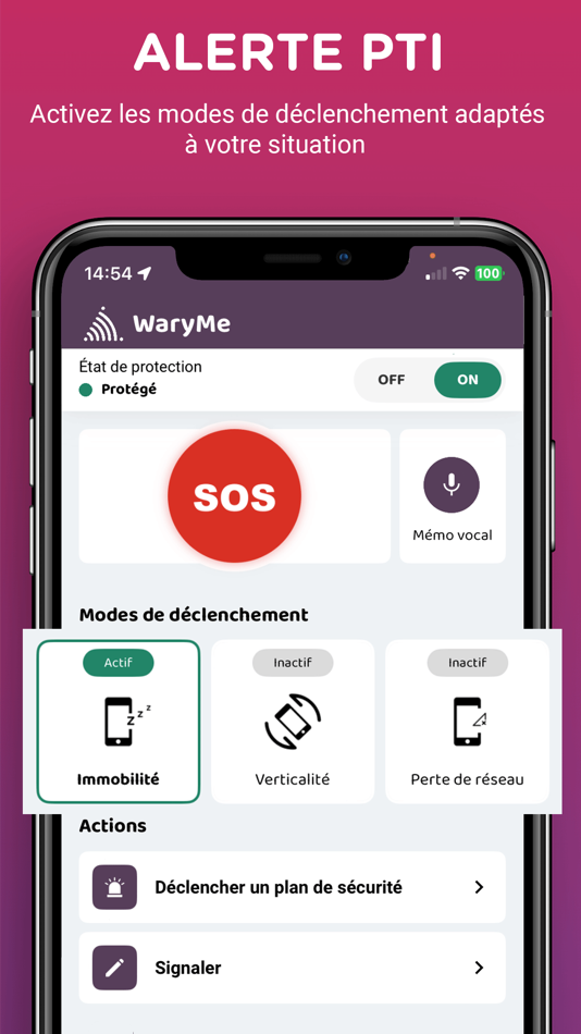 #3. WaryMe (iOS) 由: WaryMe