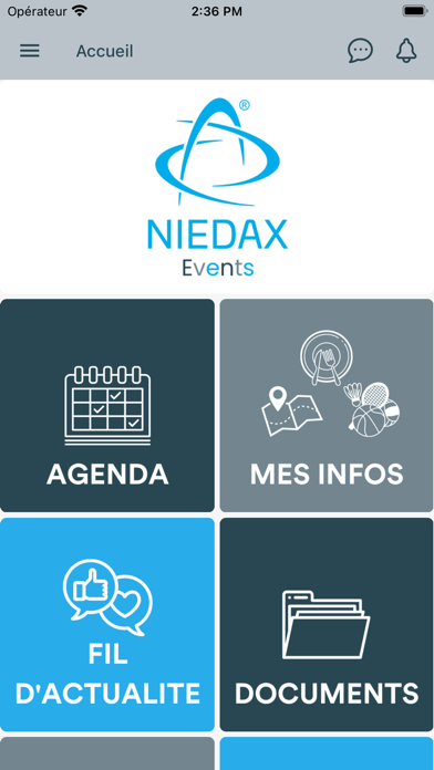 NiedaxEvents Screenshot