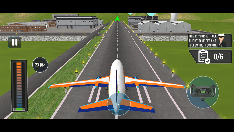 #5. Pilot Flight Simulator Games (iOS) بواسطة: umair sultan