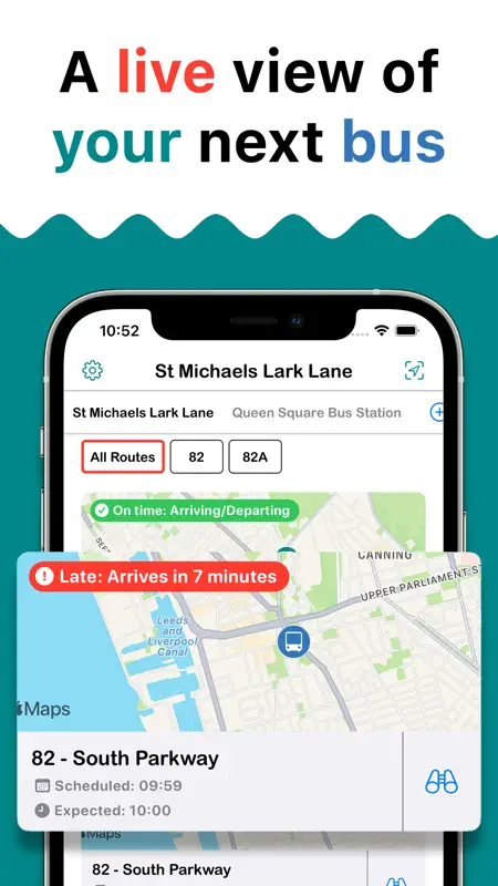 Bus Savvy - UK Live locations screenshot 1 of 6