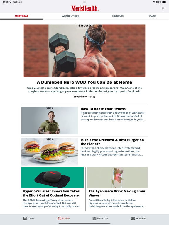 Men's Health UK iPad app afbeelding 5