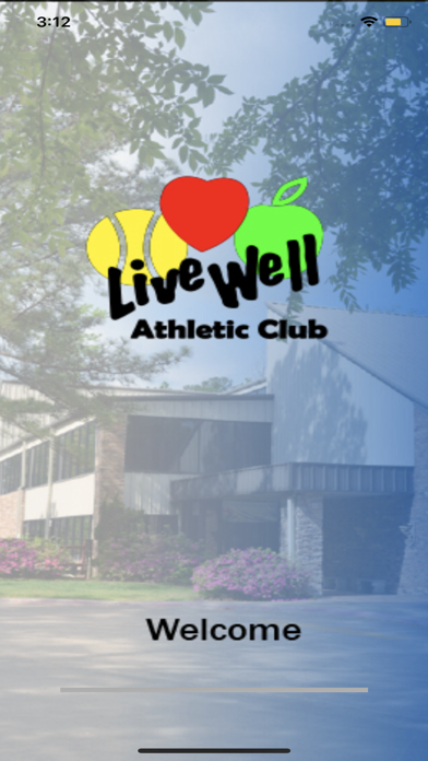 LiveWell Athletic Club Screenshot