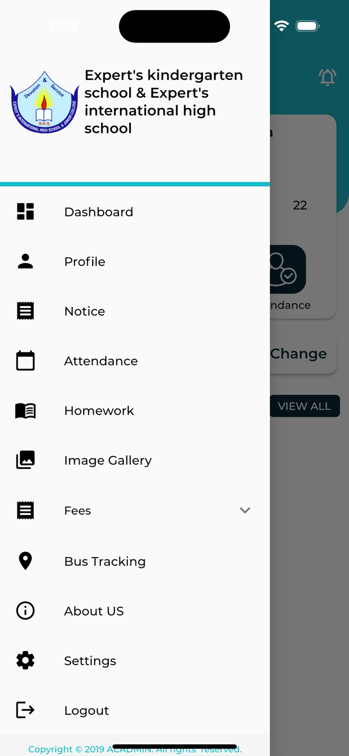 Expert International -ACADMIN