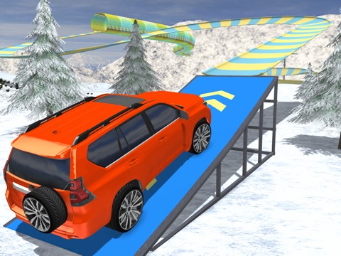 雪の 3 D シミュレ4 x 4 プラド ドライバー ゲームのおすすめ画像1
