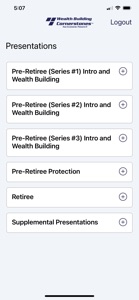 Wealth Building Cornerstones screenshot #1 for iPhone