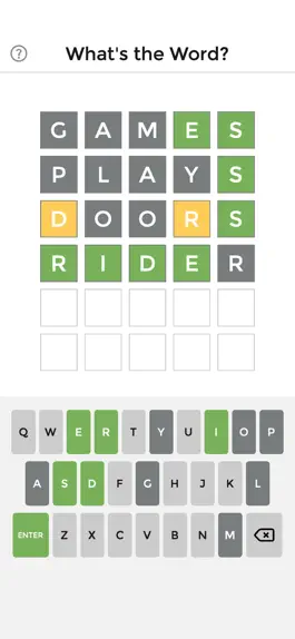 Game screenshot What's the Word? Logic Game apk