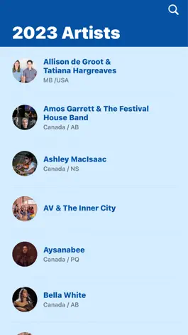 Game screenshot Edmonton Folk Music Festival apk