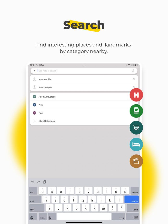 NOSTRA Map - GPS Navigation