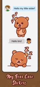 My Bear Care Stickers screenshot #2 for iPhone