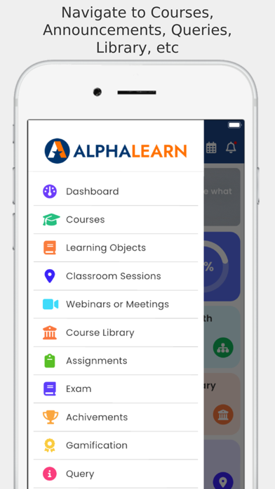Screenshot #3 pour AlphaLearn LMS