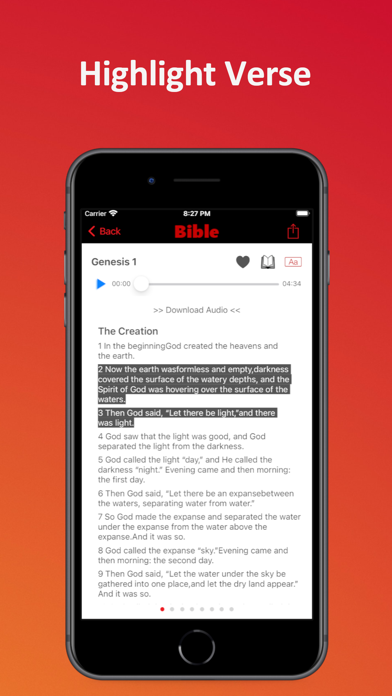 New International Bible Audio Screenshot