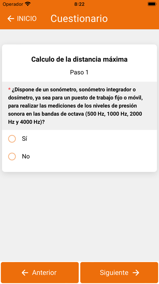 #2. Evaluación comunicación verbal (iOS) Podle: Instituto Nacional de Seguridad e Higiene en el Trabajo
