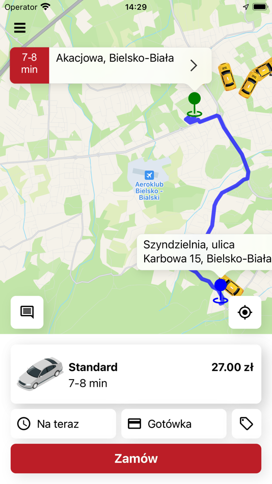 Biało Czerwone Okay Taxi - 4.1.14 - (iOS)