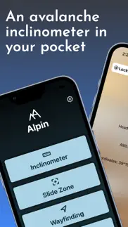 alpin: avalanche inclinometer iphone screenshot 1