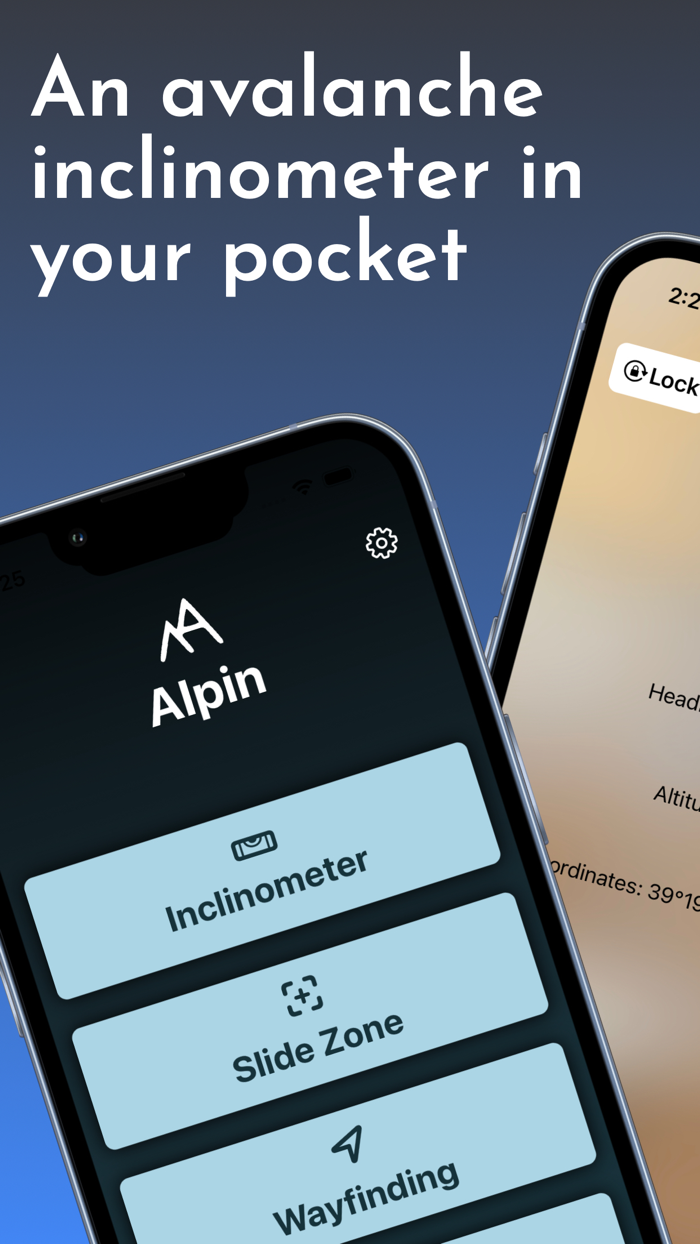 Alpin Avalanche Inclinometer