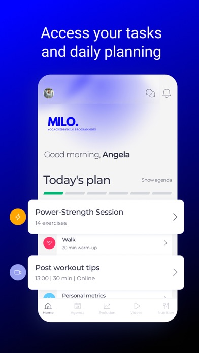 CoachedbyMilo Screenshot