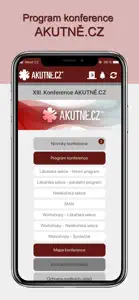 Program Konference AKUTNĚ.CZ screenshot #1 for iPhone