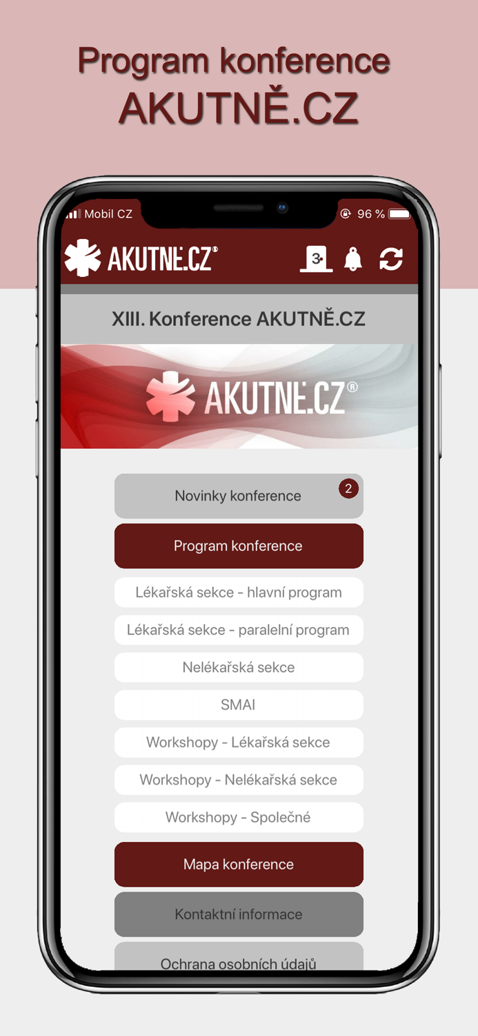 Program Konference AKUTNĚ.CZ
