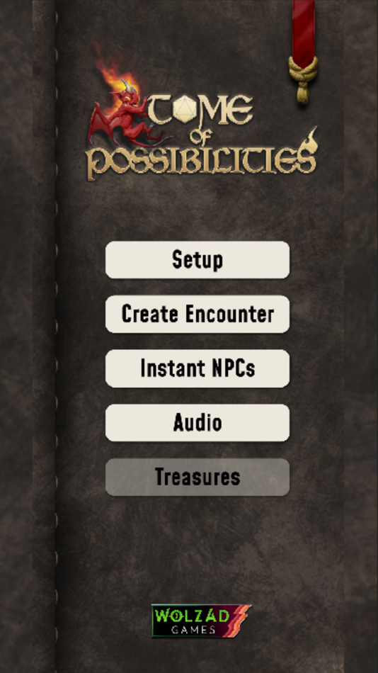 #10. Tome of Possibilities (iOS) Podle: Wolzad Games Oy