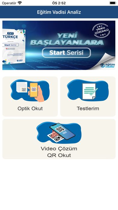Eğitim Vadisi Analiz Screenshot
