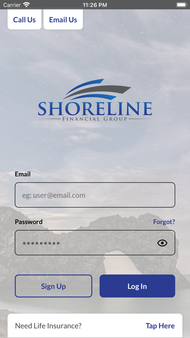 Shoreline Financial Life Quote Screenshot