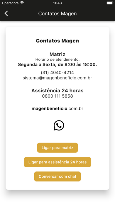 Magen Benefícios Screenshot