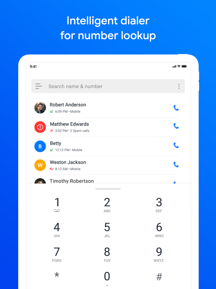 Phone Dialer - Contacts
