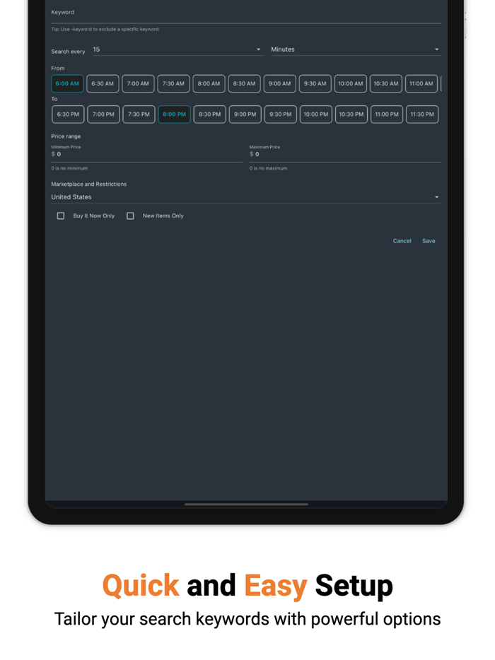 Baylert - eBay Alerts