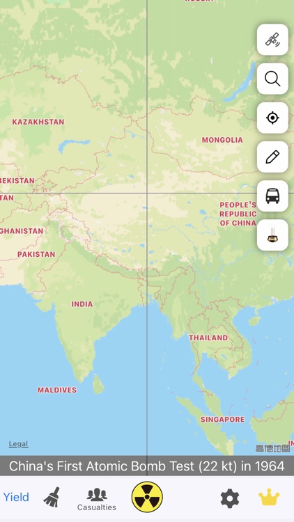 Nuke Simulator - Blast Map