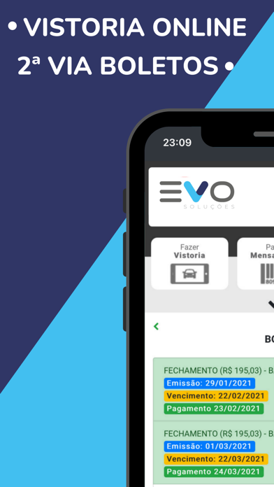 EVO Gerencial Screenshot