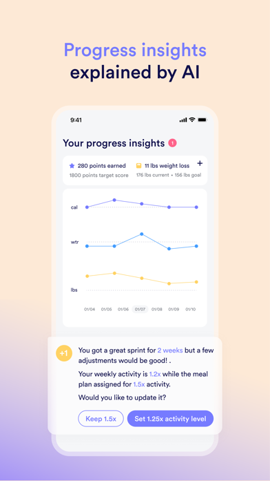 Line Health: Meal Prep Planner Screenshot