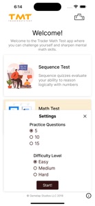 Trader Math Test screenshot #1 for iPhone