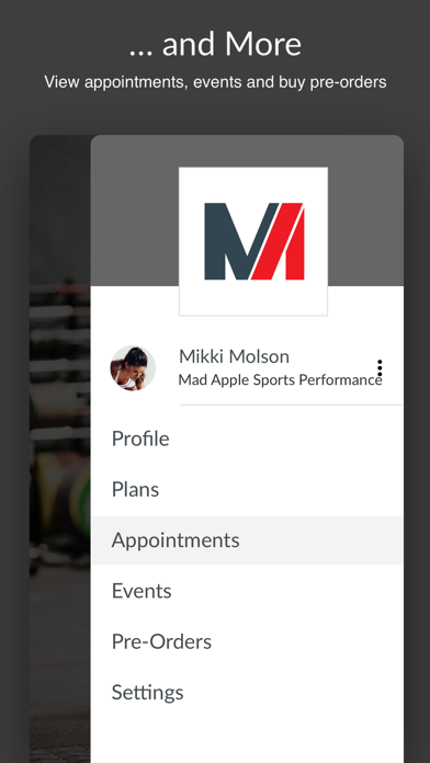 Mad Apple Sports Performance Screenshot