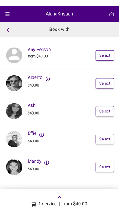 AlanaKristian App Screenshot