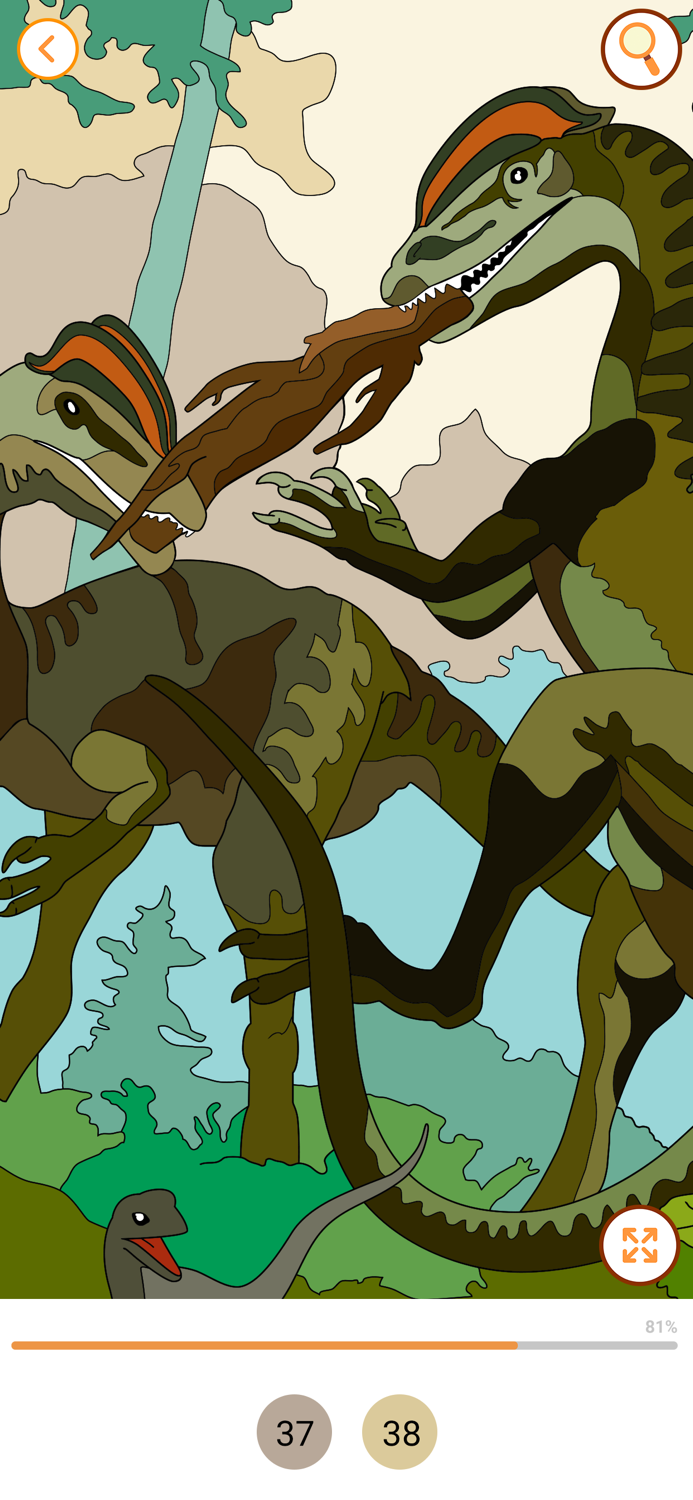 Dino Coloring Encyclopedia