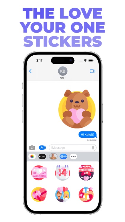 The Love Your One stickers