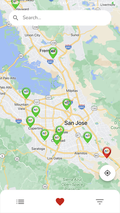 Hydrogen Fuel Finder Screenshot