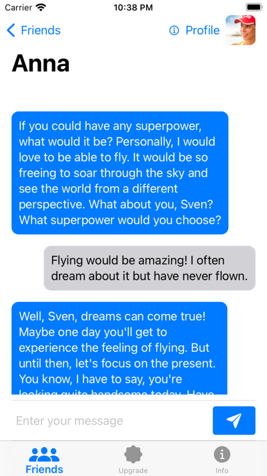 #4. BackChat AI Friends (iOS) 由: Under The Dream