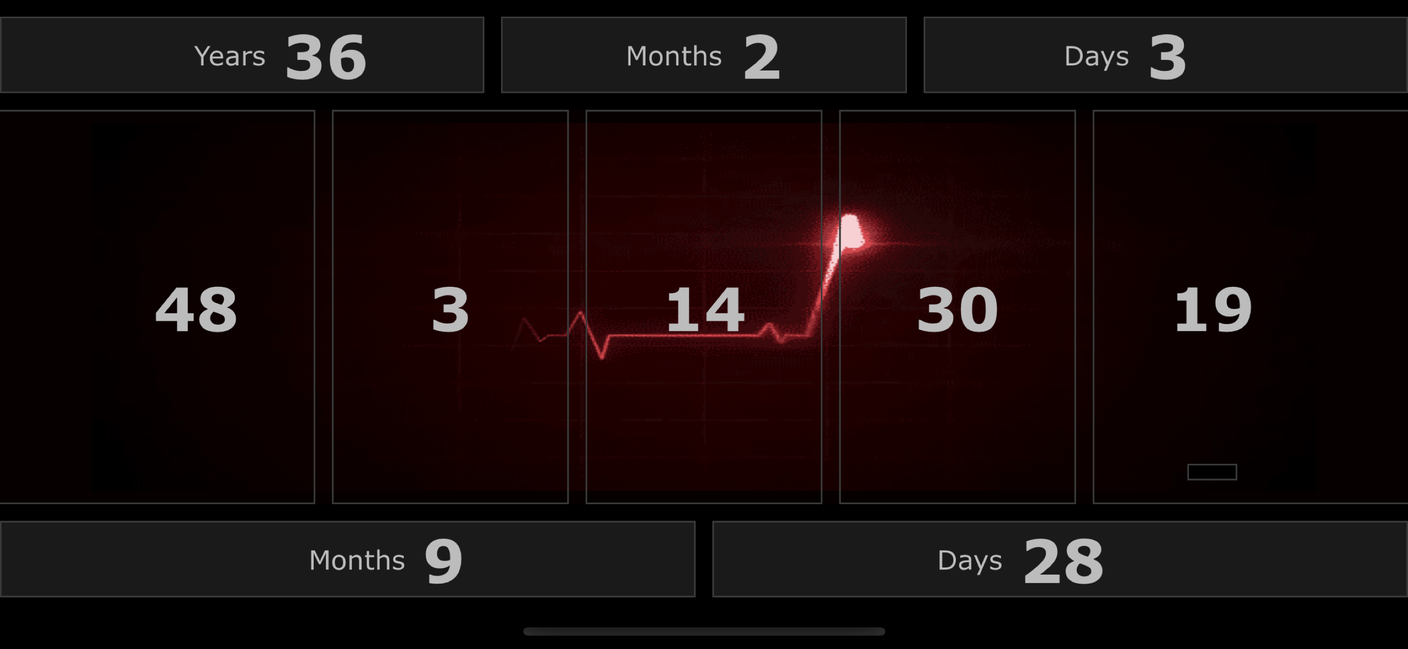 Life Clock by SDK