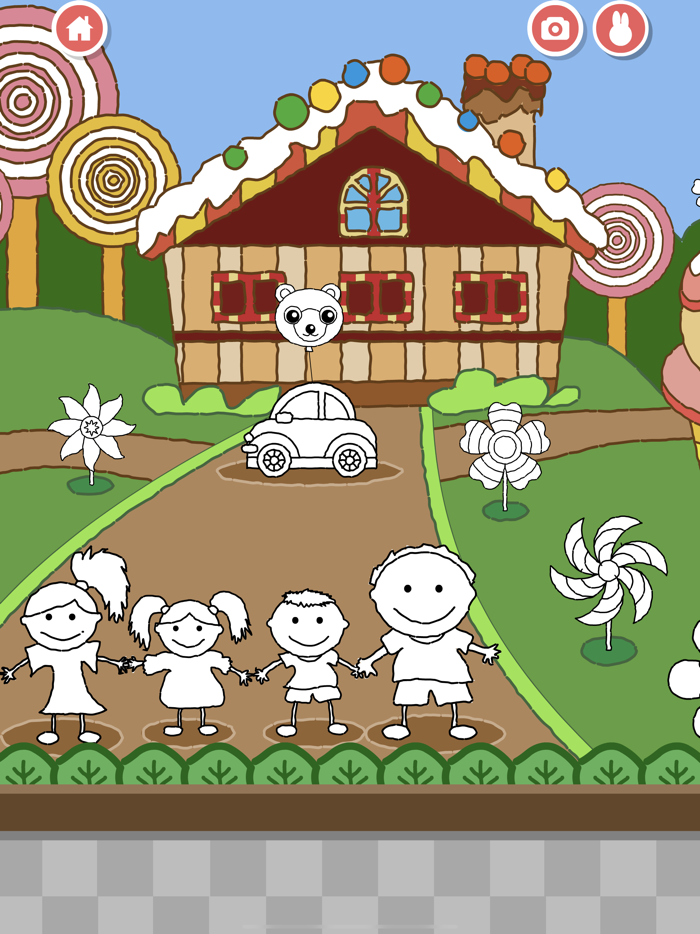 My Play House Coloring Games