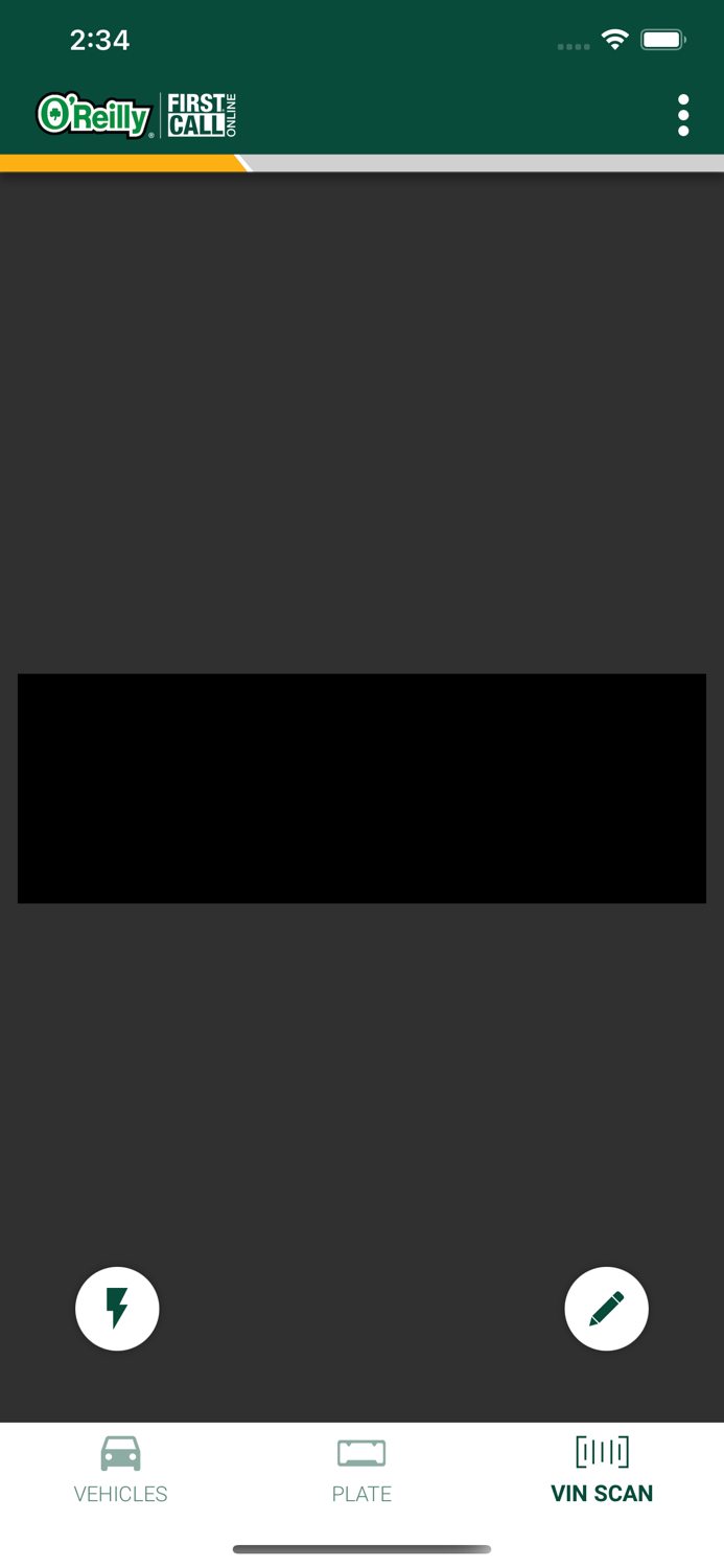 O’Reilly First Call VIN Scan