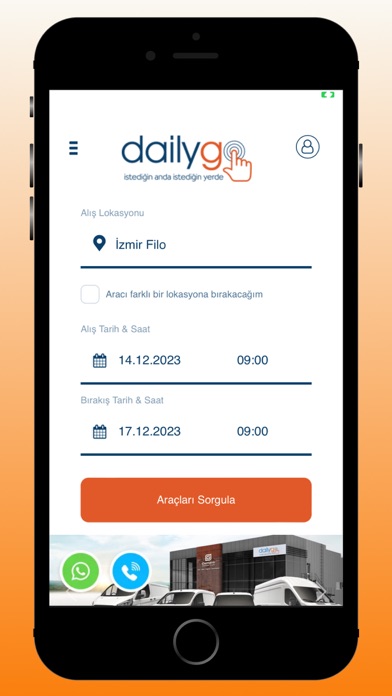 Dailygo Rent A Car Screenshot