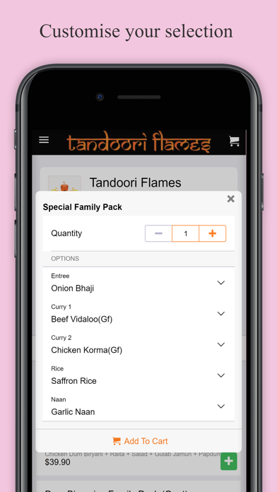 Tandoori Flames Claremont Screenshot